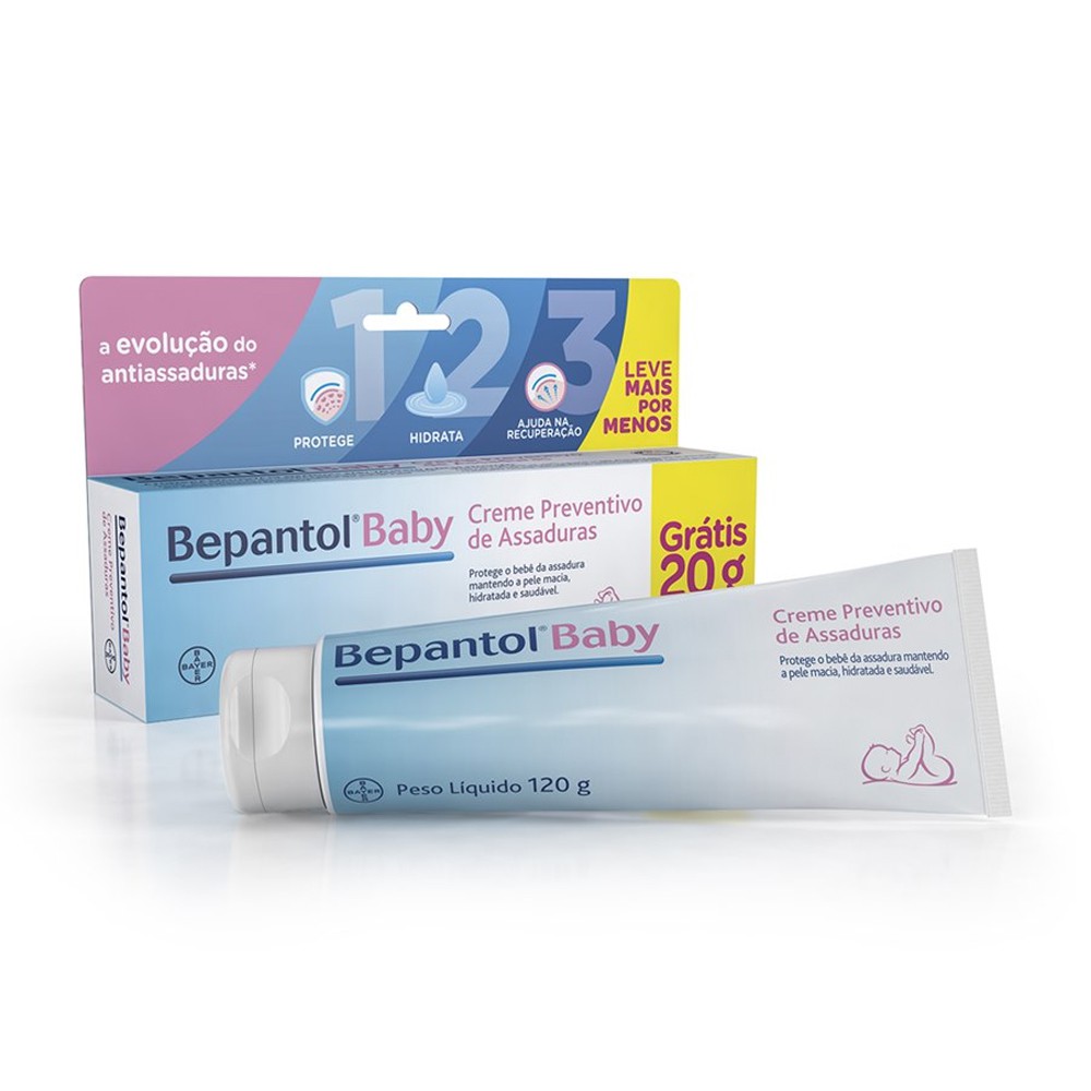 Bepantol Baby - Creme para Assaduras - c/ 120g - Bayer