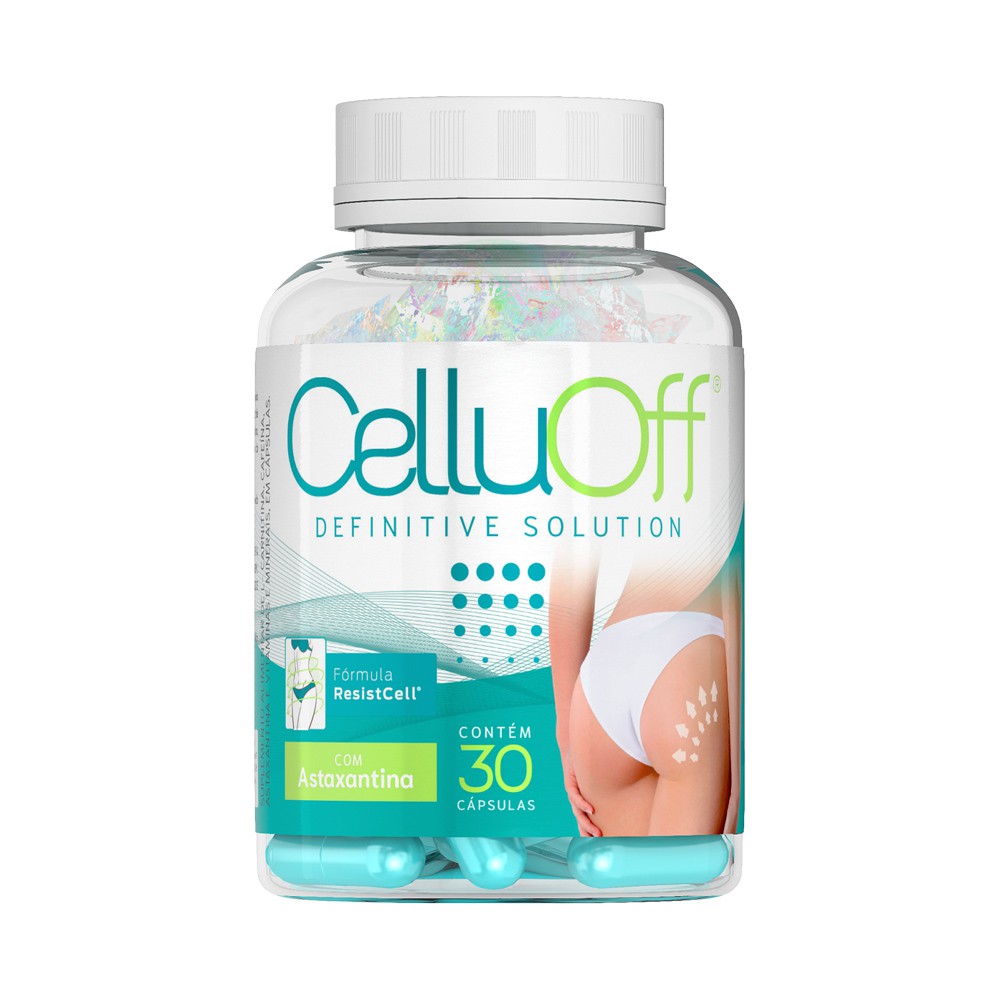 Celluoff - Seu Maior Aliado no Combate à Celulite - com 30 cápsulas - Nutrilibrium