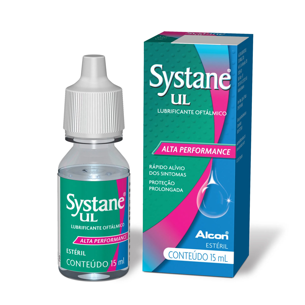 Colírio - Lubrificante Oftalmológica Estéril - Systane UL 15ml - Alcon
