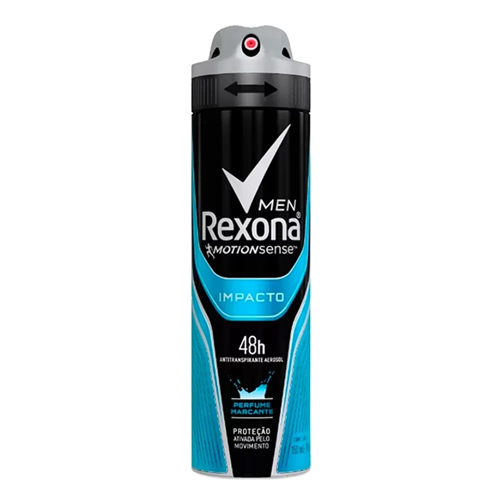 Desodorante Antitranspirante Aerosol Rexona Impacto 150ml