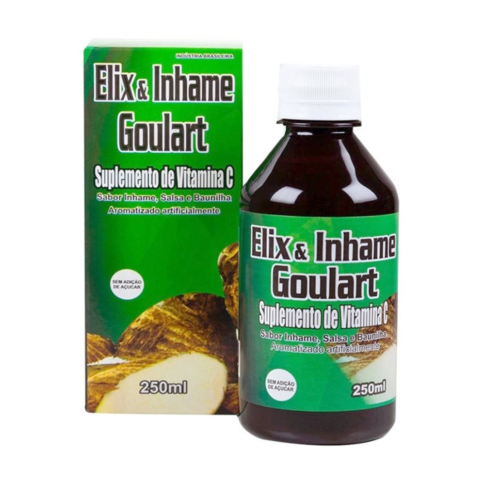 Elixir de Inhame Goulart - Suplemento de Vitamina C - 250ml