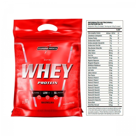 Nutri Whey Protein 907G - Integralmédica