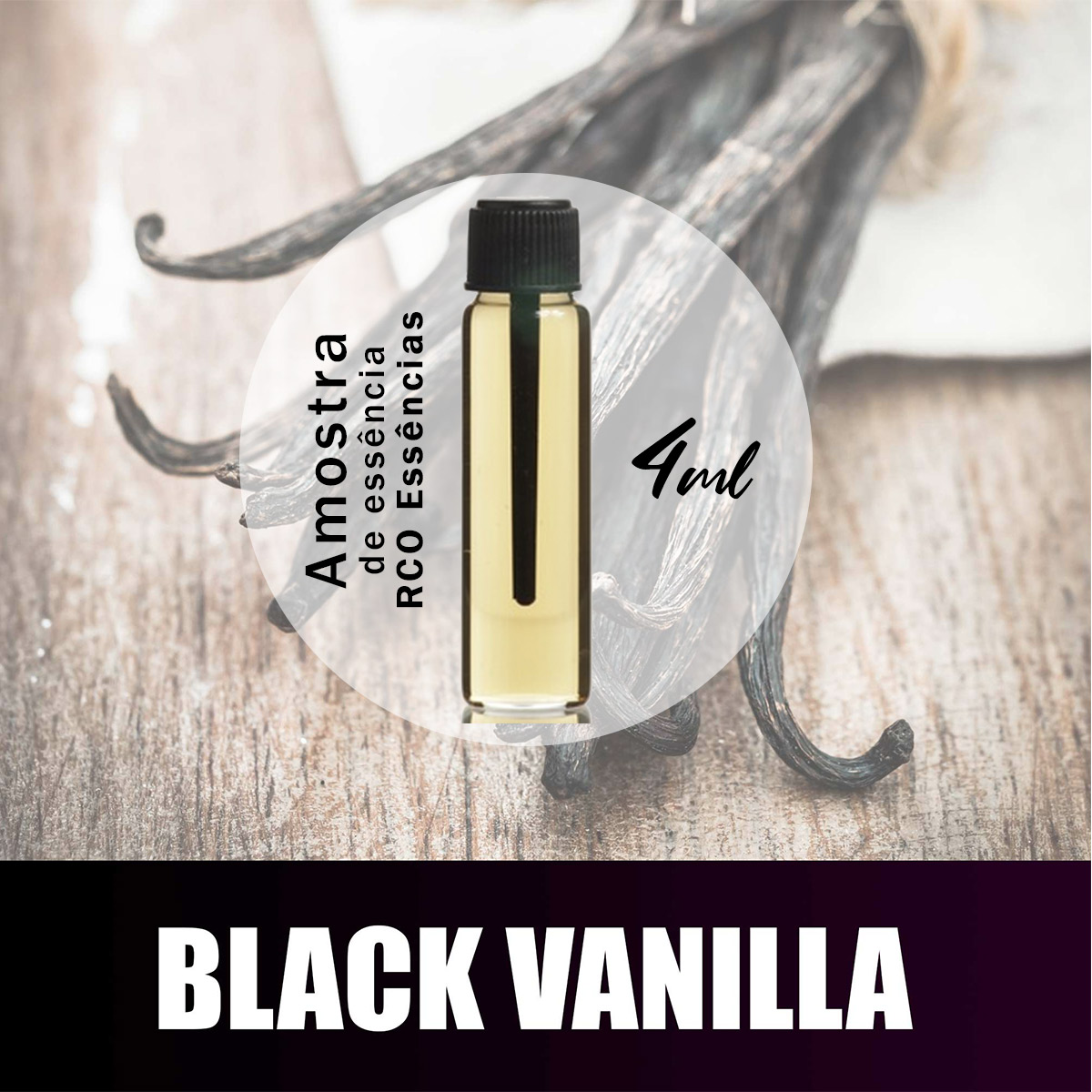 Amostra Essência - Black Vanilla