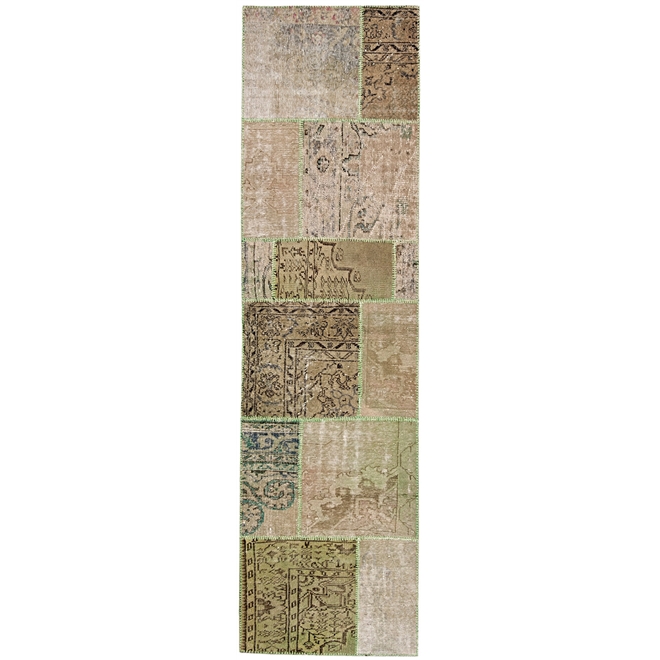 Passadeira Patchwork Carpet 6968 0,83X3,08