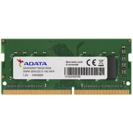 Memória Adata 16GB 3200Mhz DDR4 Notebook 