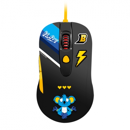 Mouse Gamer Redragon Cerberus, RGB, 7200DPI, Ambidestro, 5 Botões, USB, Estampa Brancoala - B703