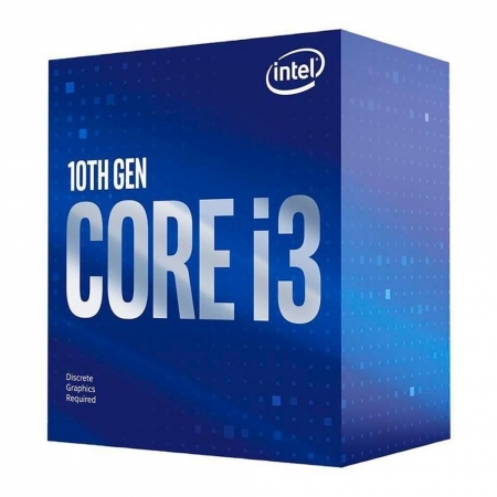 Processador Intel Core I3-10100f, Cache 6mb, 4.30 Ghz, LGA 1200