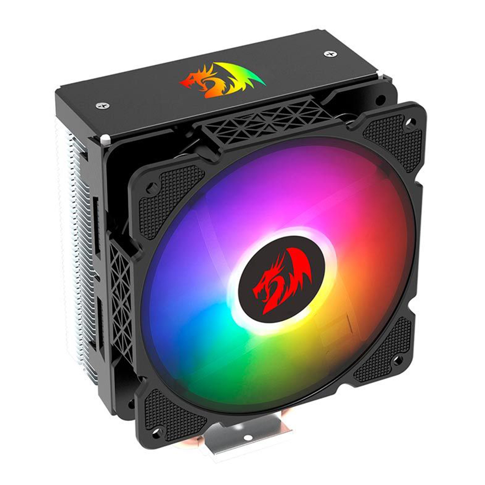 Cooler para processador Redragon RGB CC-2000 Preto 
