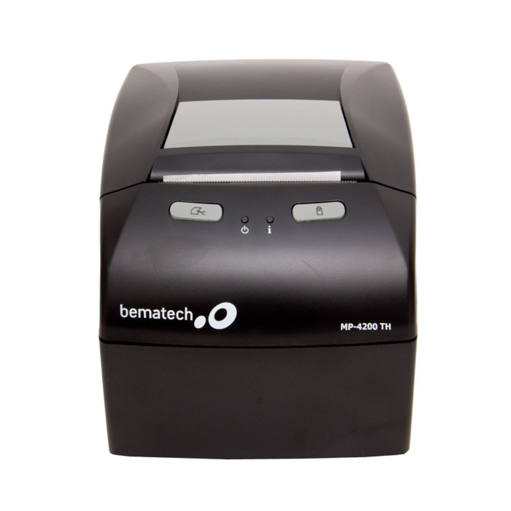 Kit Impressora Não Fiscal Térmica Bematech Mp 4200 Standart Bivolt + Leitor Código De Barras Bematech I-3200