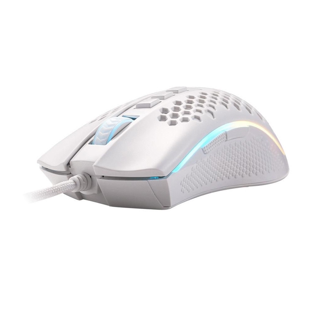 Mouse Gamer Redragon Storm RGB Branco M808W-RGB
