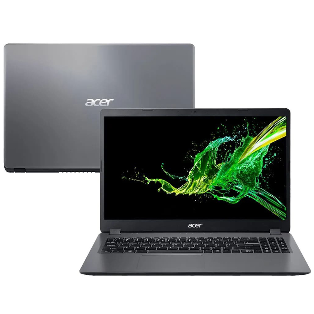 Notebook Acer A315 Intel Core I5-1035g1 4gb Ddr4 Hd 500gb Ssd 256gb Tela Led 15,6" Hd Windows 10 Pro