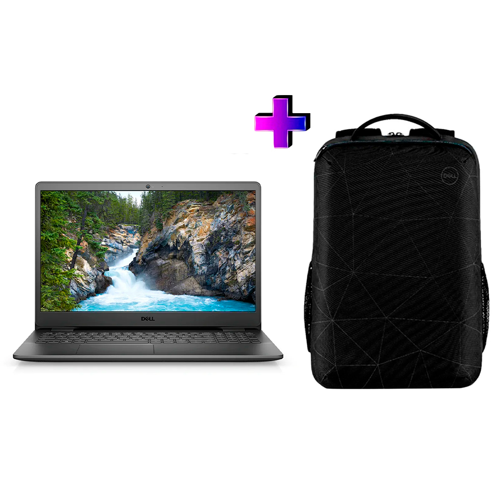 Notebook Dell Vostro 3501 Core I5-1035g1 12gb Ssd 256gb Tela 15,6" Hd Windows 10 Pro + Mochila Essentials Es1520p 