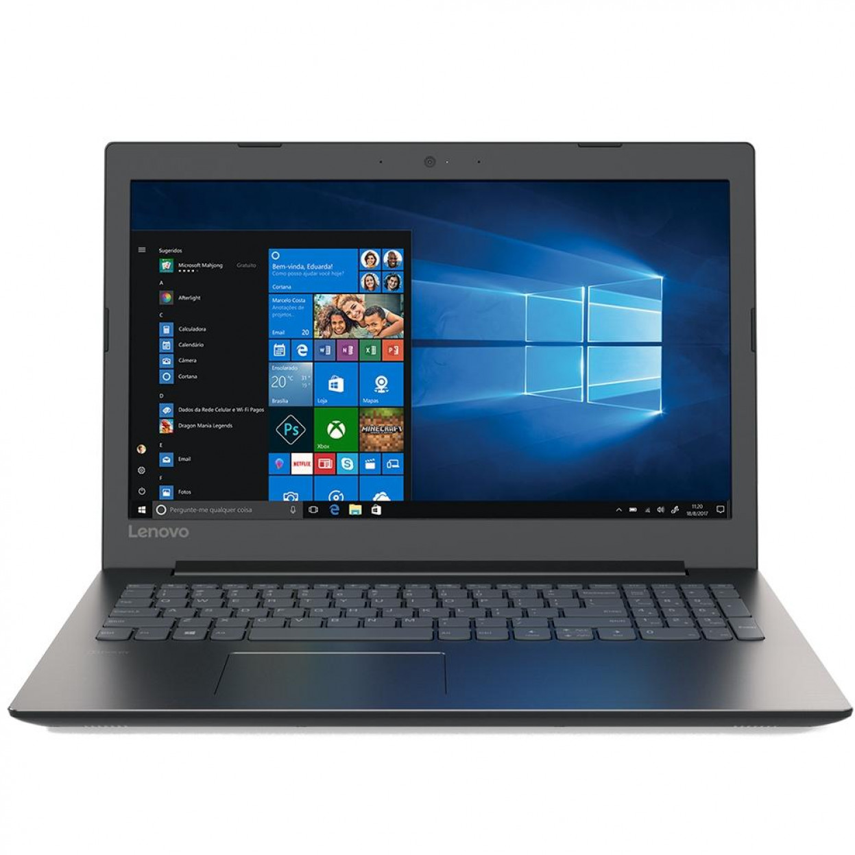 Notebook Lenovo B330 Core I5 8250u Memoria 8gb Ddr4 Ssd 240gb Tela 15.6' Fhd Windows 10 Home 