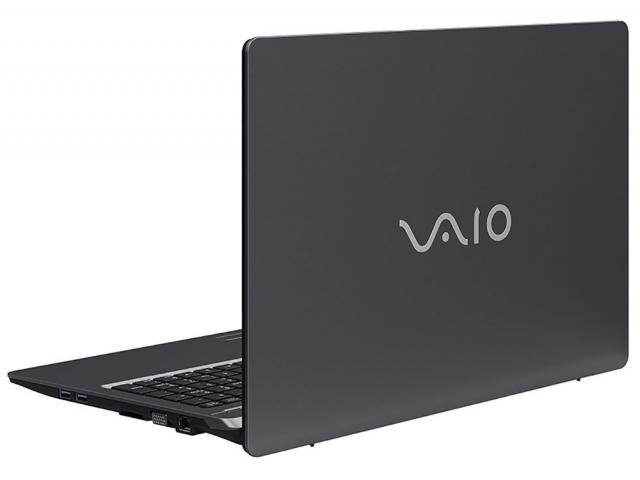 Notebook Vaio Fit 15S Core I3 6006U Memória 4Gb Hd 1Tb Tela 15.6' Lcd Cor Chumbo Windows 10 Home