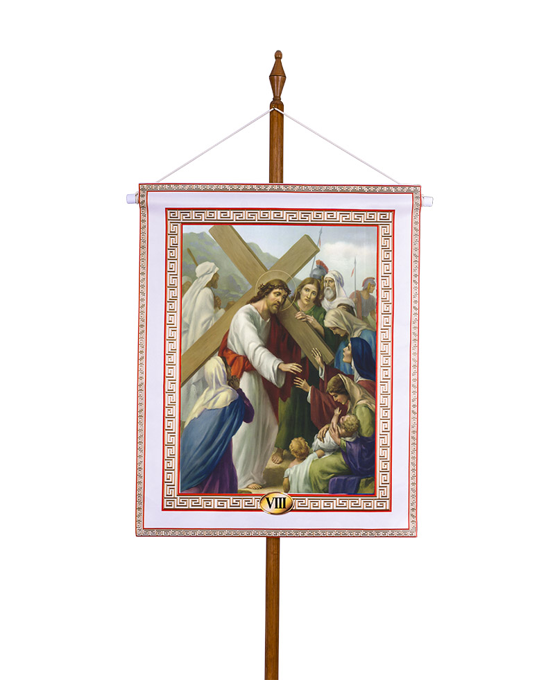 Estandarte Via Crucis para procesión EP001
