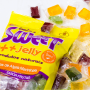 Bala de Alga Marinha sabor Frutas Misto Sweet Jelly 500g 2 unidades