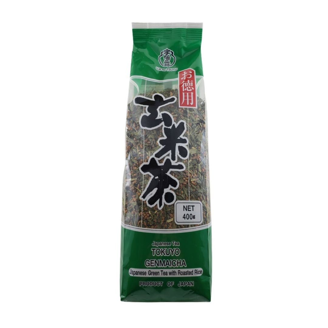 Chá Verde Genmaicha Tokuyo Ujinotsuyu 400g