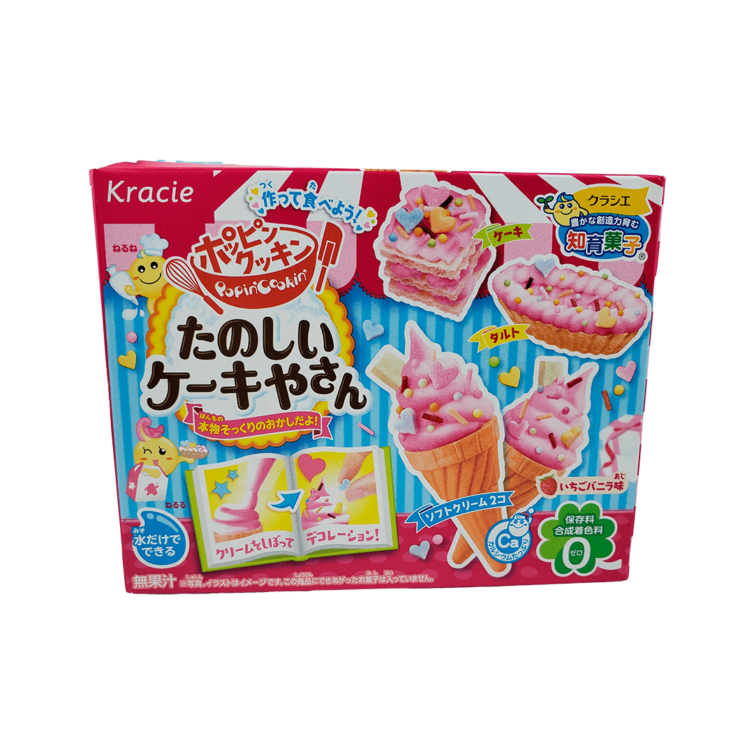 Kit para Preparo de Doces Infantil Popin Cookin Kracie Tanoshii Cake