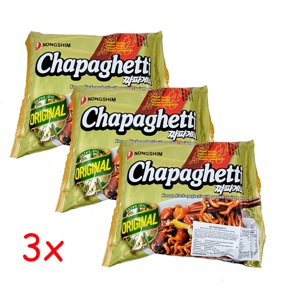 Lamen Coreano Chapaghetti Kit com 3