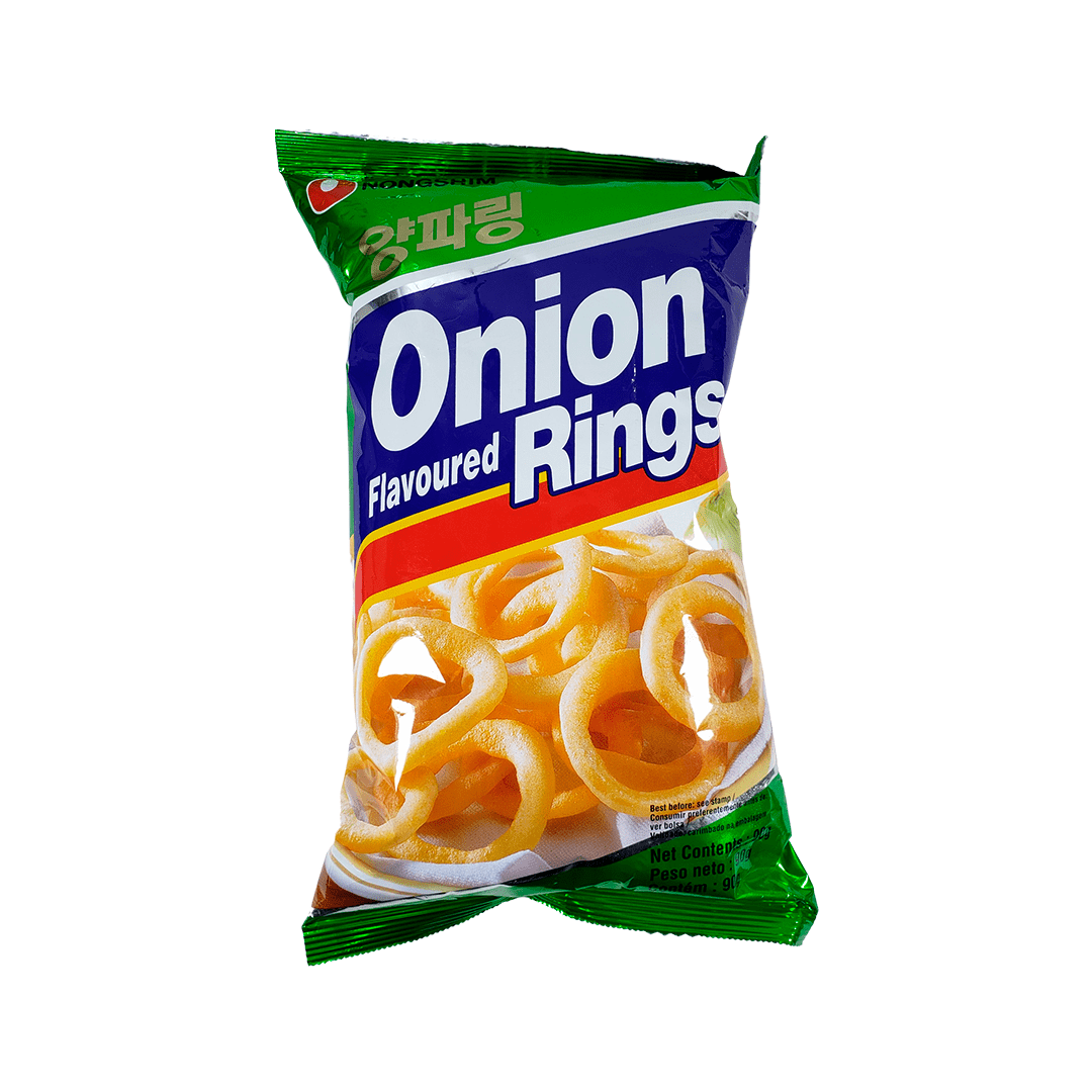 Salgadinho Coreano sabor Cebola Onion Rings 90g