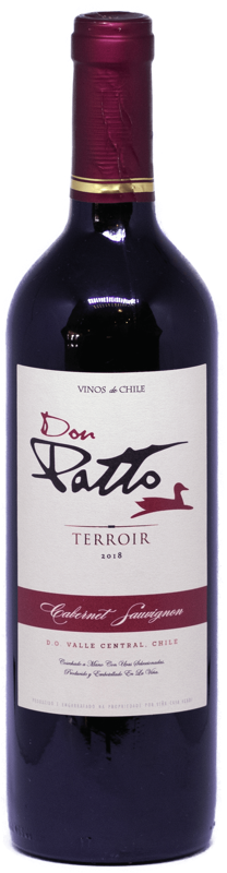 Vinho Chileno Don Patto Terroir Cabernet Sauvignon 2019  - Empório Don Patto