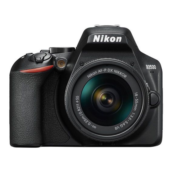 Câmera Nikon D3500 DSLR Kit com Lente AF-P DX NIKKOR 18-55mm f/3.5-5.6