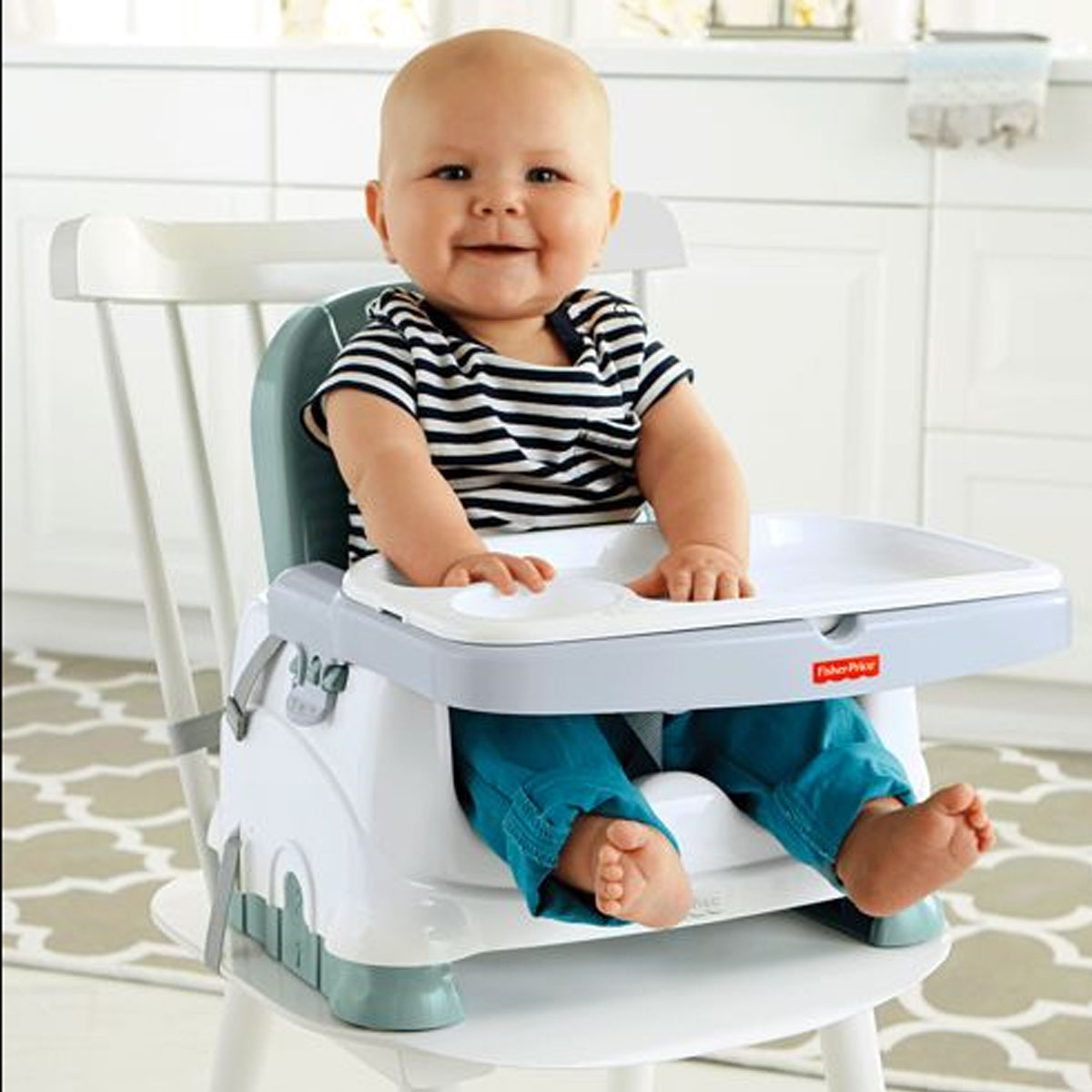 Cadeira De Alimentação Fisher Price Infantil Bebê Portátil