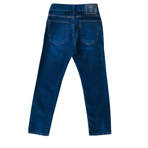 Calça Jeans Infantil Masculina Azul Escura Colcci Fun