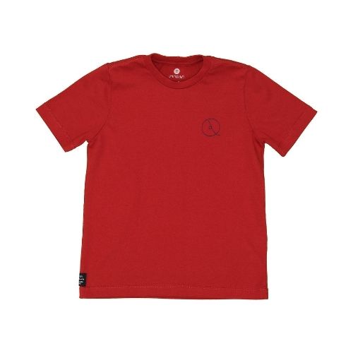 Camiseta Infantil Masculina Vermelha Bike 1+1