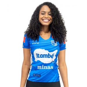 Camisa de Vôlei Itambé/Minas 2021/22 Azul - Feminina