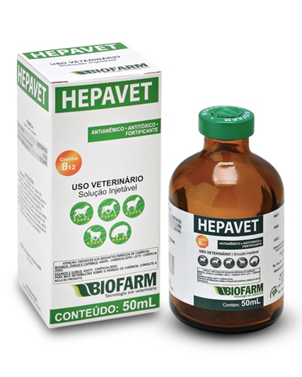Antianêmico e Antitóxico Hepavet 50ml