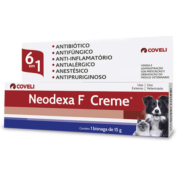 Antibiótico Coveli em Creme Neodexa - 15 g