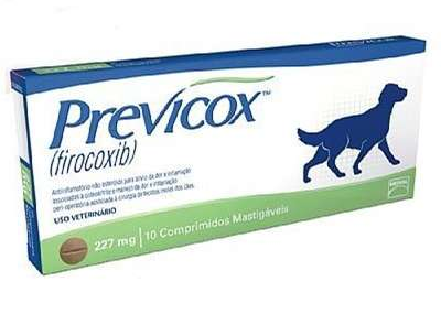 Anti-inflamatório Previcox 10 comprimidos Cães
