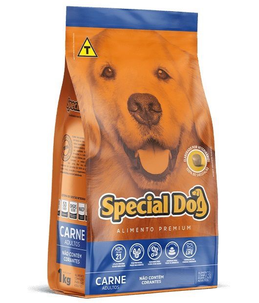 Ração Special Dog Premium Cães Adultos Carne