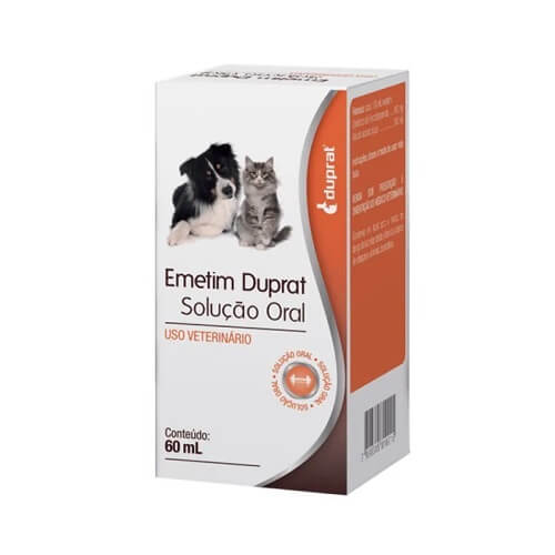 Solução Oral Emetim Duprat para Cães e Gatos 60ml