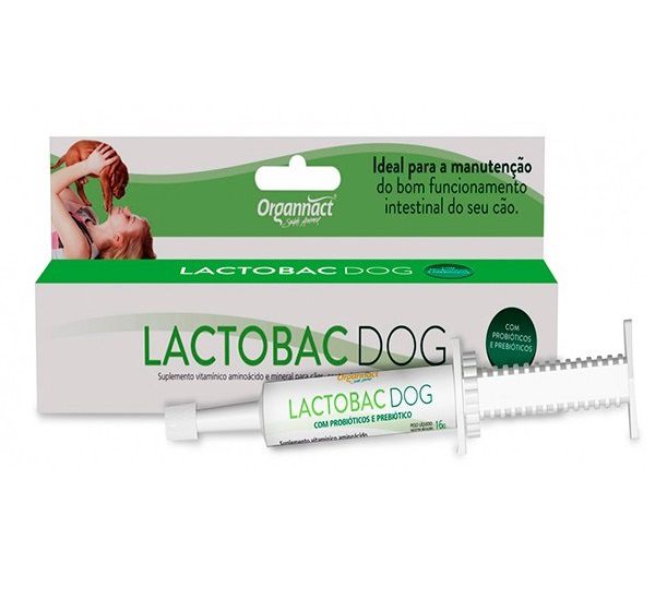 Suplemento Lactobac Dog 16g