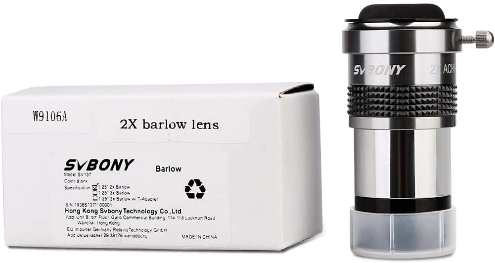 Barlow 2x Svbony Multicoated Acromatica