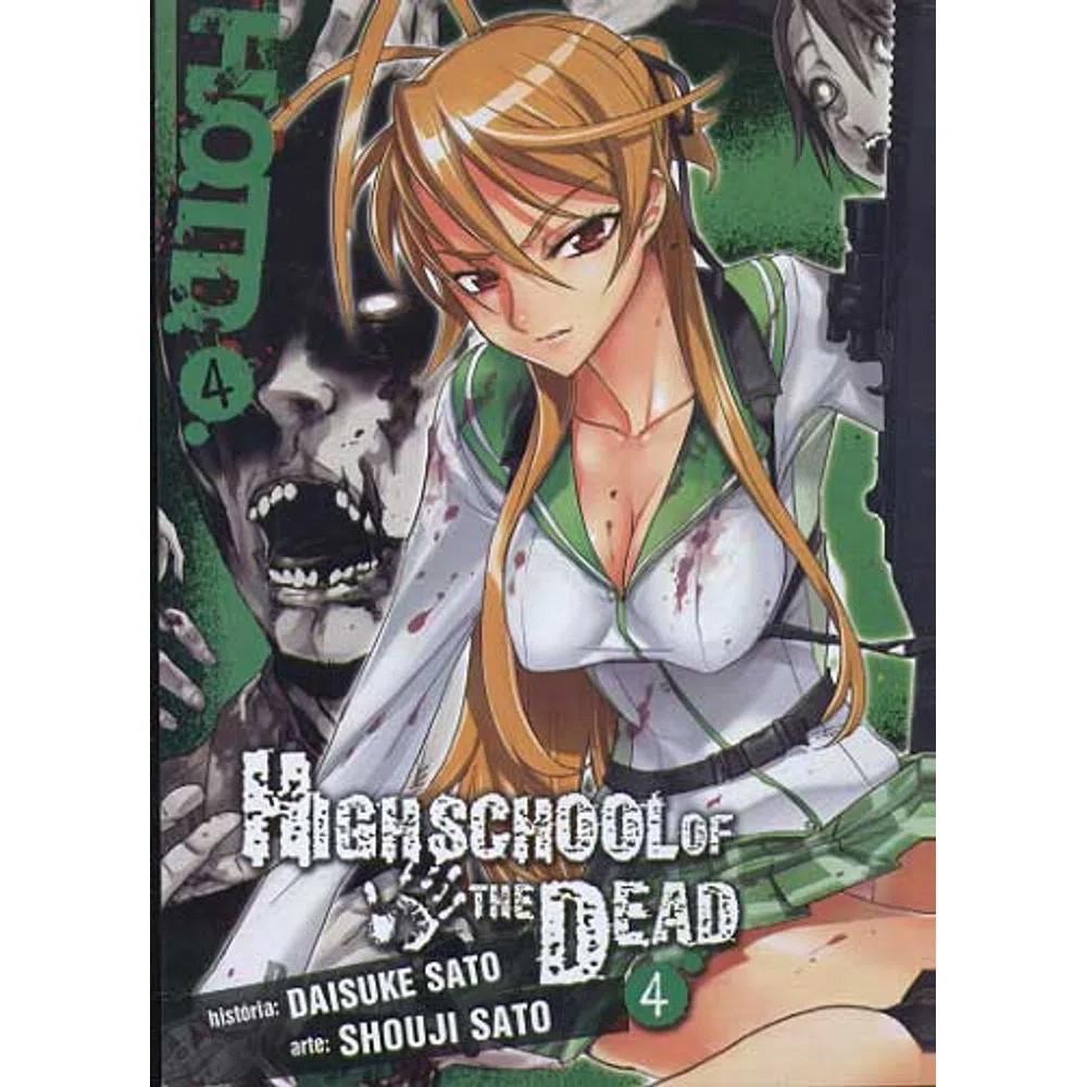 Highschool of The Dead - Volume 04 - Usado