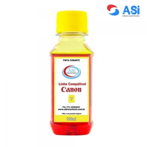 Tinta Corante Canon ASI Yellow 100ML/500ML/1 LITRO
