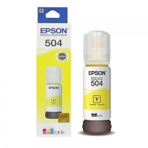 Tinta Epson Original 504 Yellow 65 ML