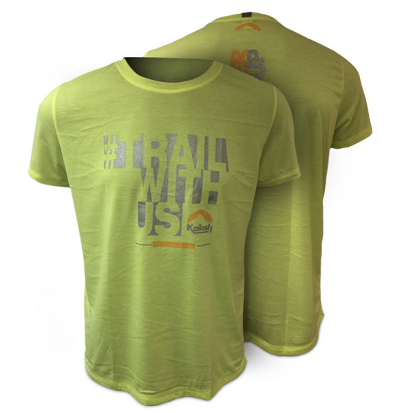 Camiseta Cotton Dry Trail With Us - Masculina