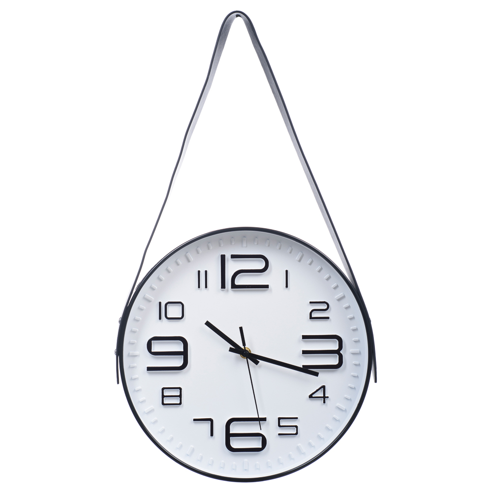 Relógio De Parede Com Alça Decorativo 30 Cm / Rel-099
