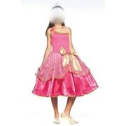 Fantasia Princesa Barbie Infantil