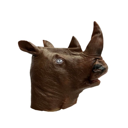 Máscara Rinoceronte Látex