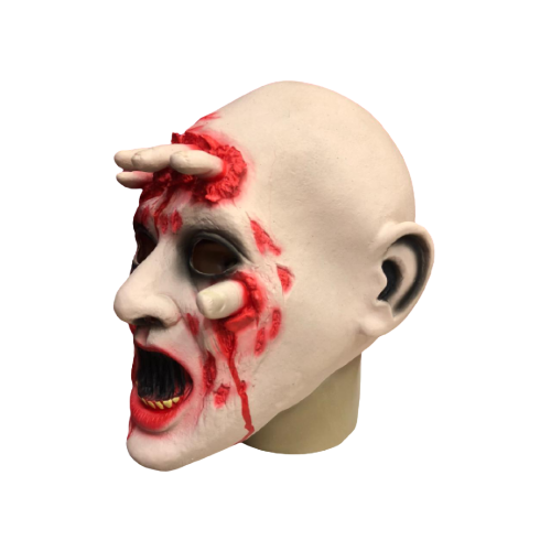 Máscara Zumbi Monstro com Dedos Terror Halloween - Látex