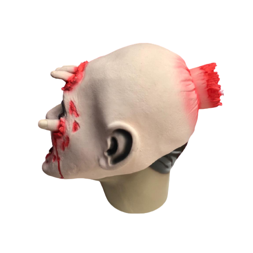 Máscara Zumbi Monstro com Dedos Terror Halloween - Látex