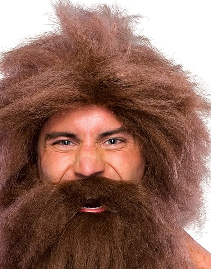 Peruca Homem das Cavernas com Barba