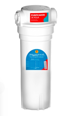 Filtro purificador para caixa de agua durin  ponto de entrada 9 3/4