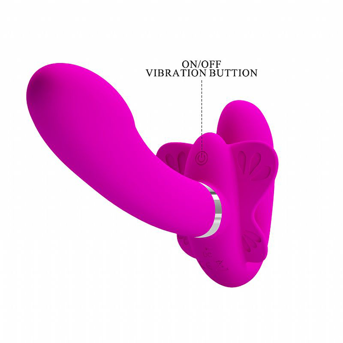 Vibrador Strapless - Pênis Feminino - Valerie Pretty Love