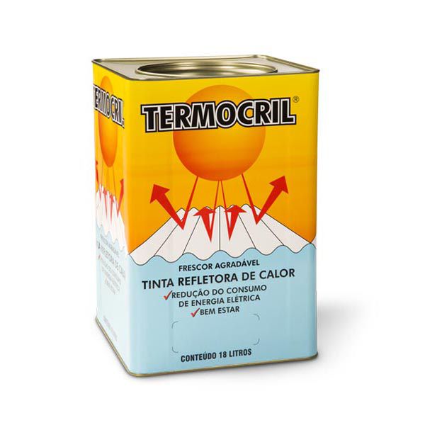Tinta Refletora de Calor Termocril 18 Litros - MAGGICOR